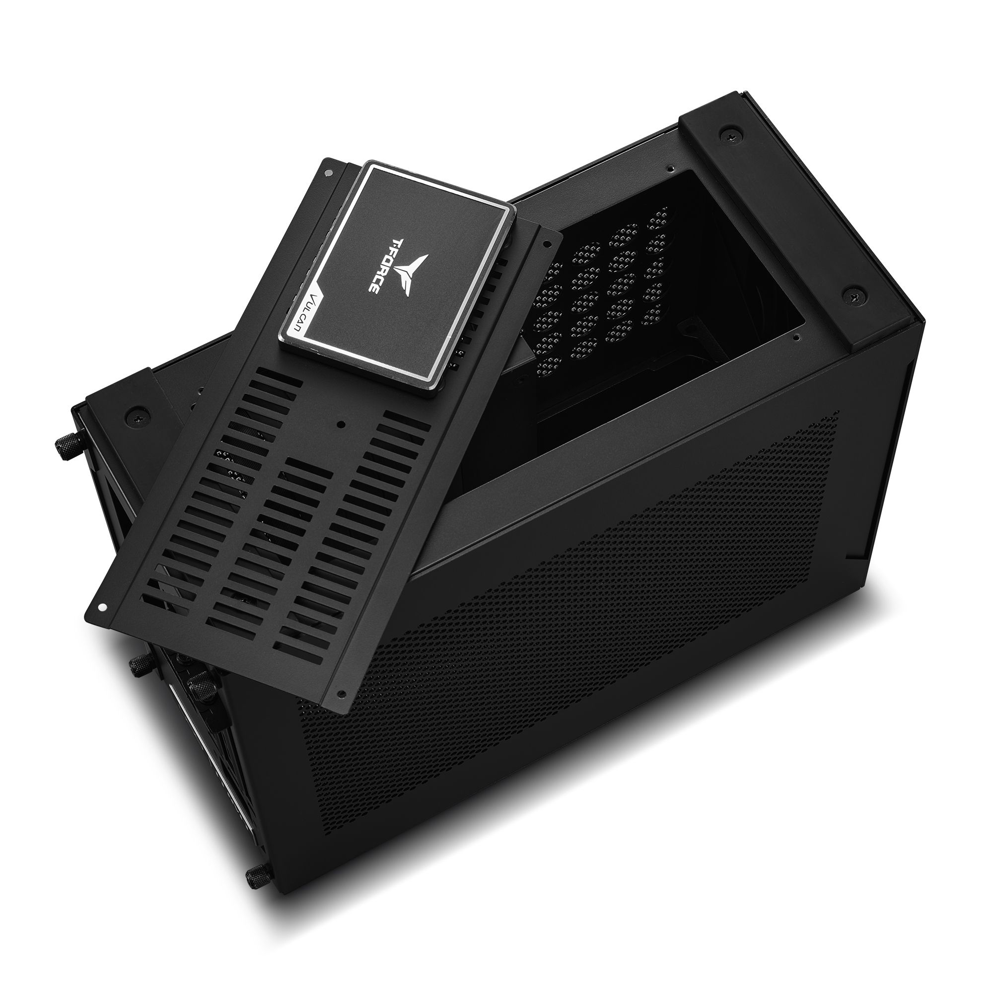 LIAN LI A4H2OA4 MINI ITX CASE PCIE4.0 SILVER thumbnail 6