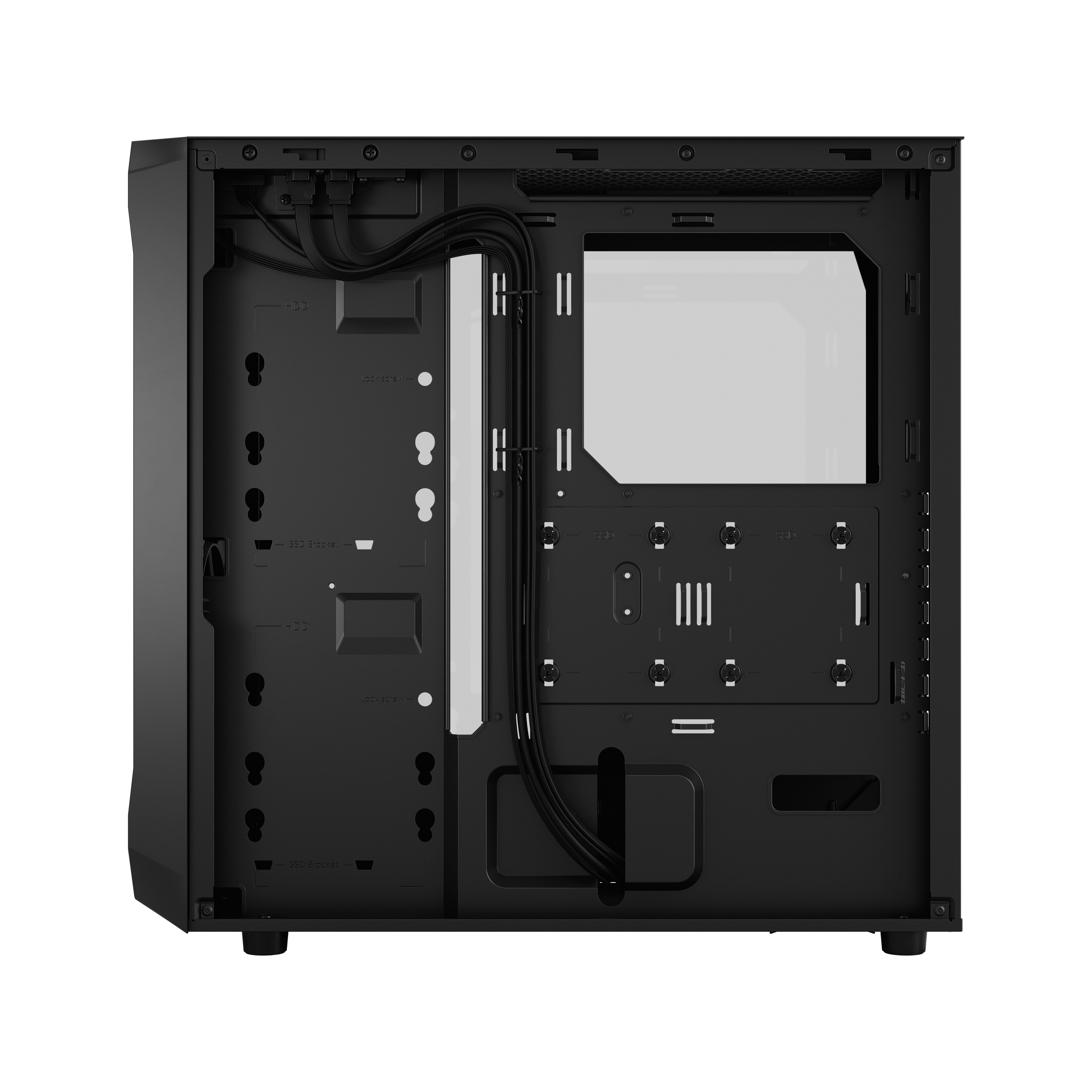 FRACTAL DESIGN FOCUS 2 BLACK TG CLEAR TINT thumbnail 4