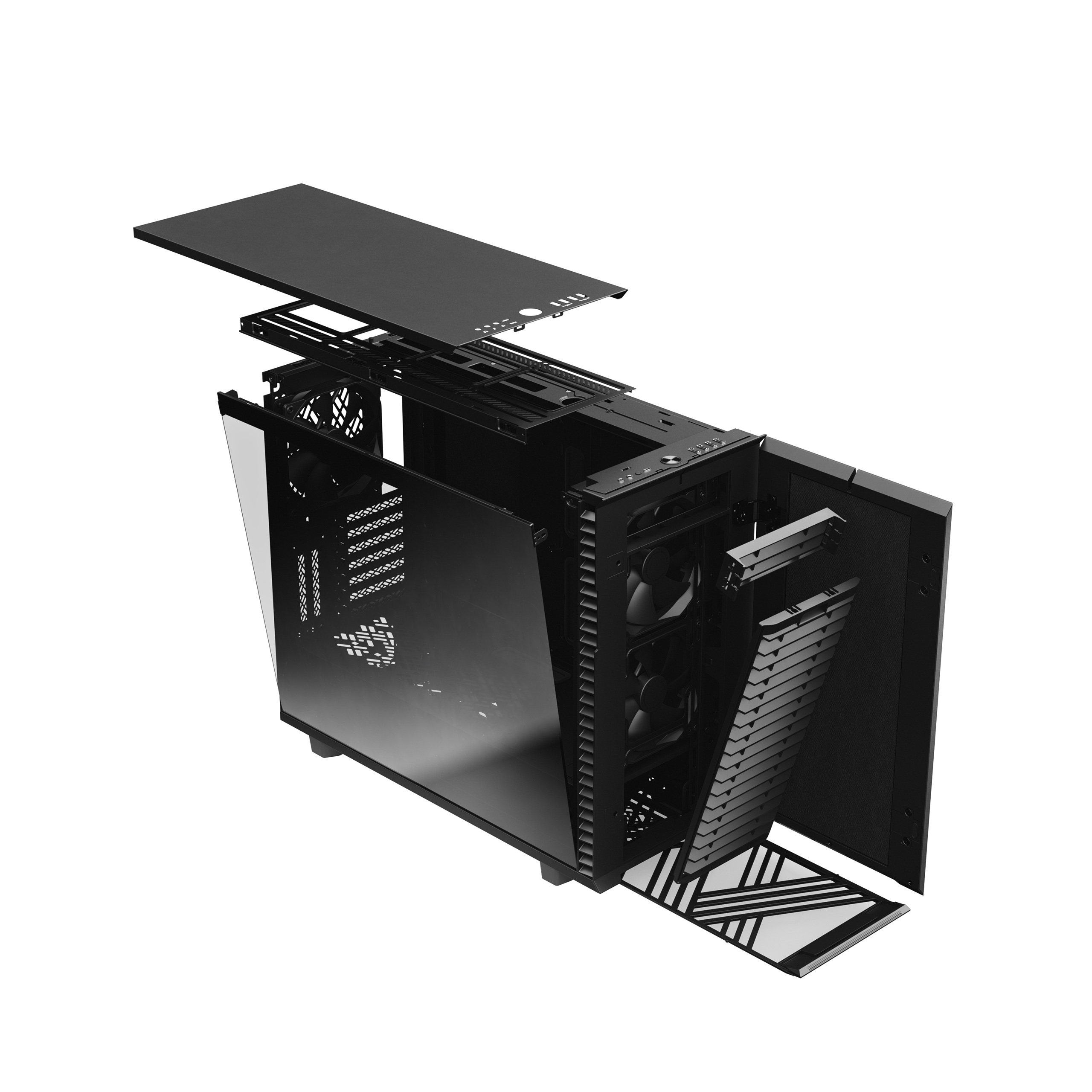 FRACTAL DESIGN DEFINE 7 BLACK TG DARK TINT (DEF7A-03) thumbnail 14