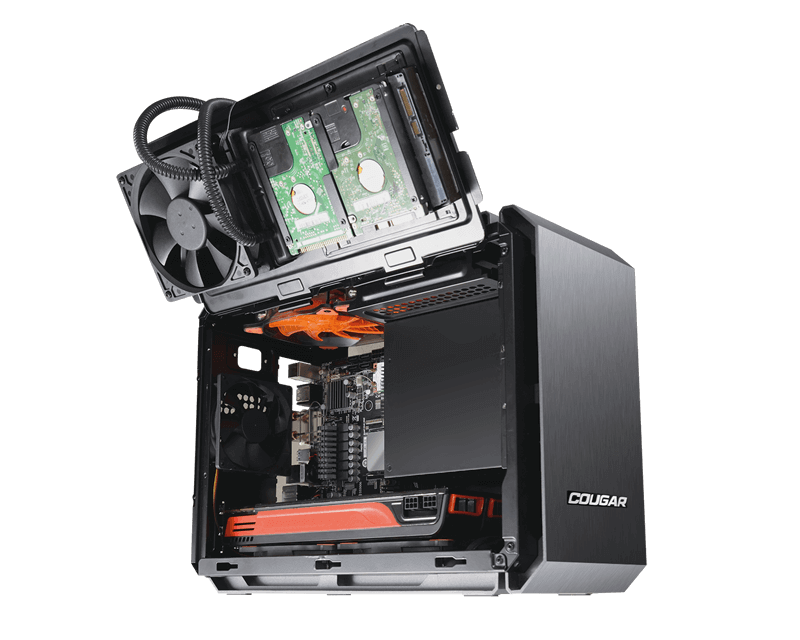 COUGAR QBX ULTRA-COMPACT PRO GAMING MINI-ITX CASE thumbnail 9