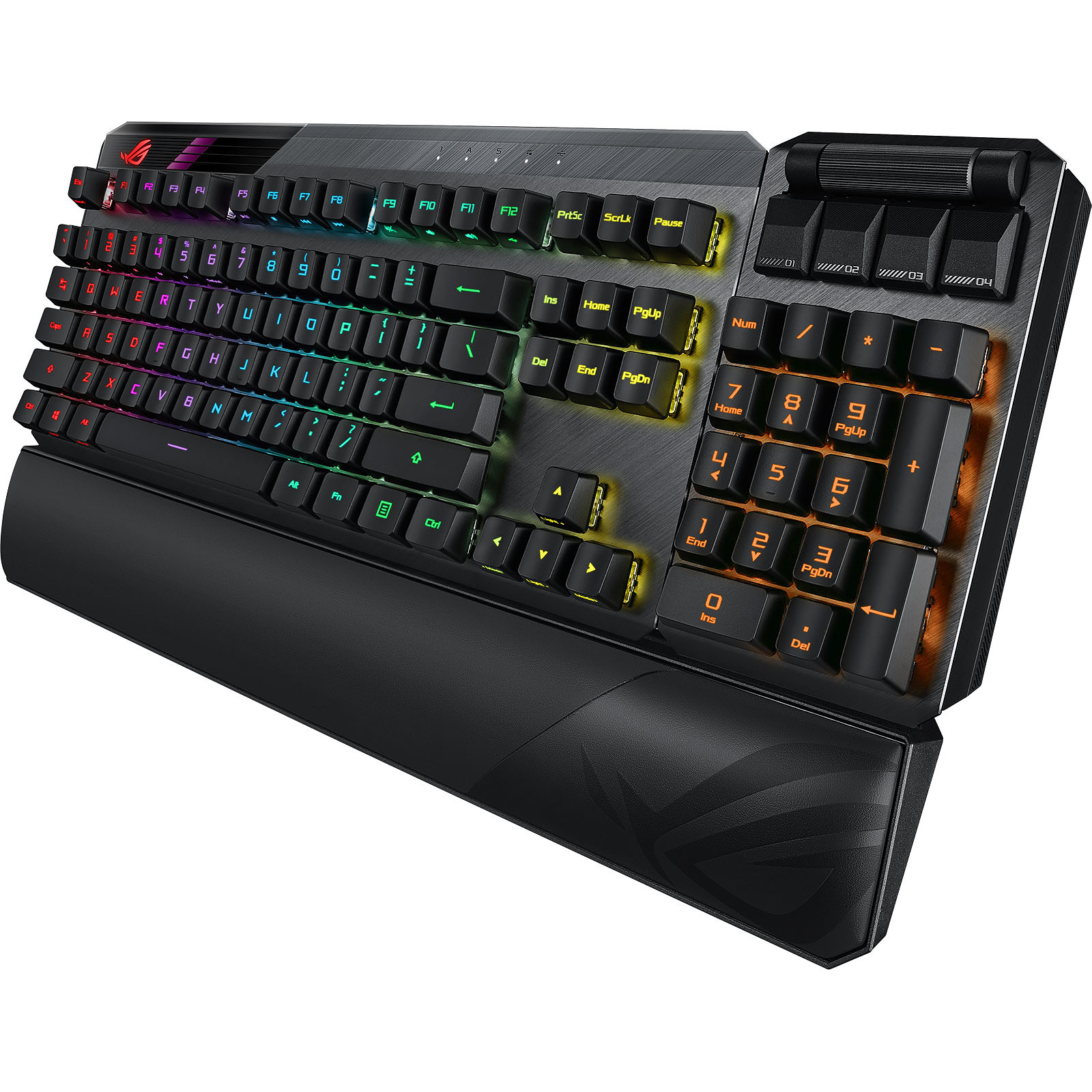 ASUS MA02 ROG CLAYMORE II RGB 紅軸機械式鍵盤 英字 thumbnail 4