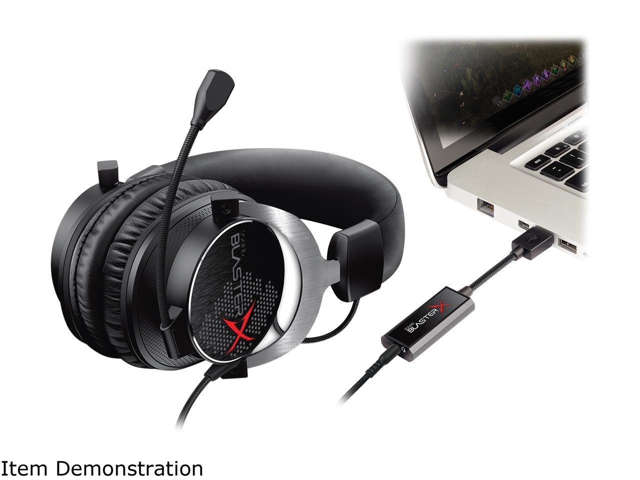 SOUND BLASTERX G1 7.1 PORTABLE W/HEADPHON thumbnail 4