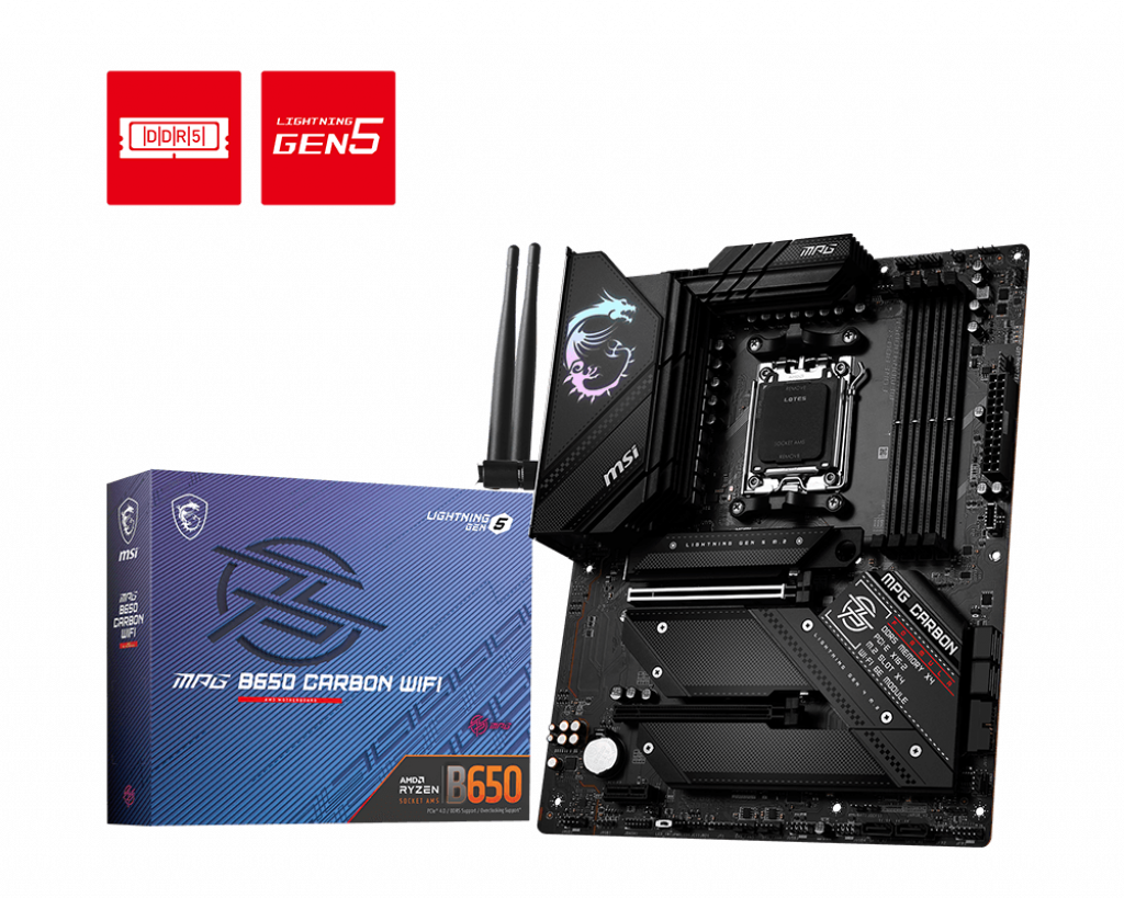 MSI MPG B650 CARBON WIFI thumbnail 5