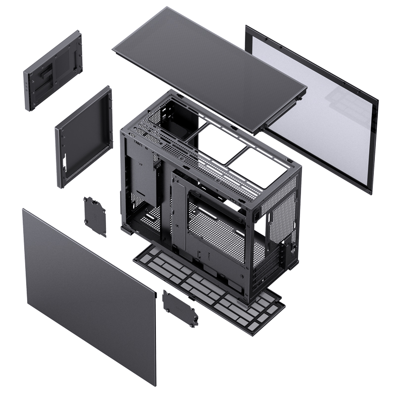 JONSBO D31 M-ATX STANDARD + SCREEN VERSION BLACK thumbnail 5