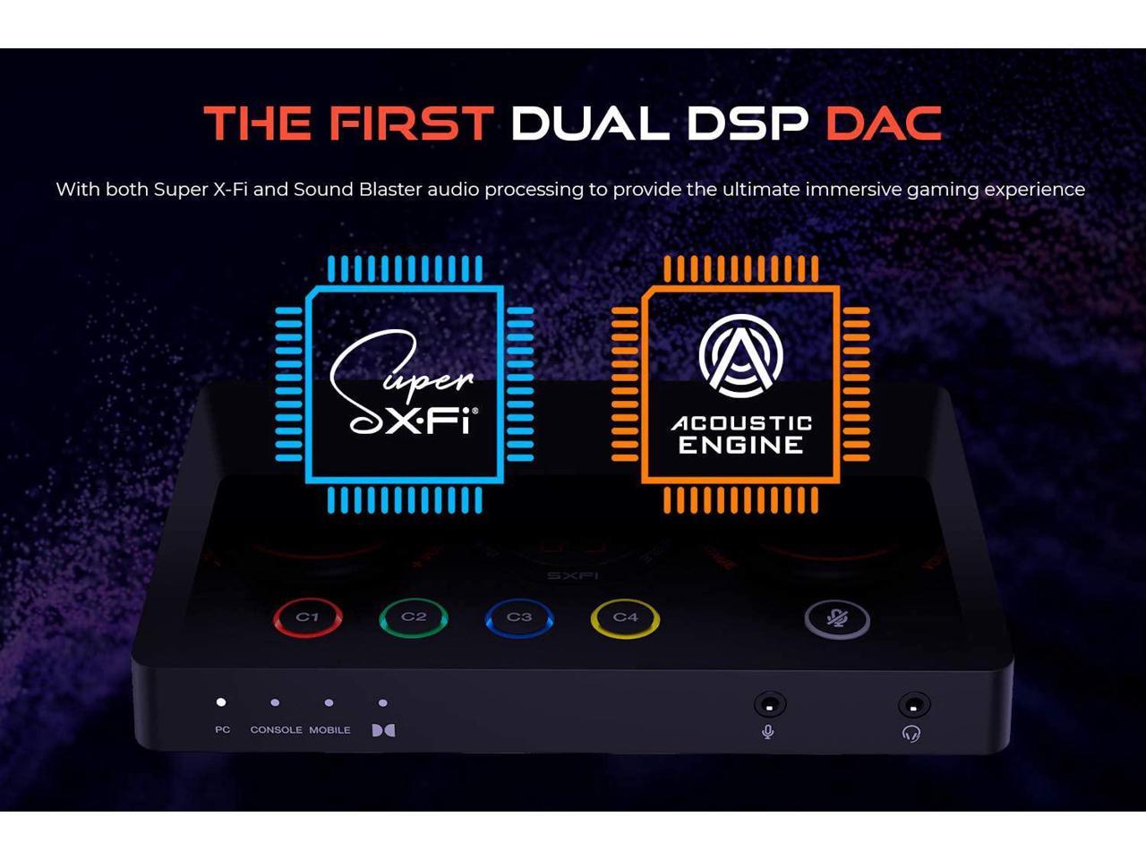 BLASTER GC7 GAME STREAMING USB DAC &AMP thumbnail 4