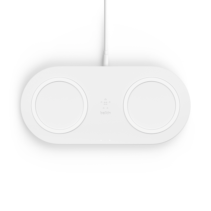 BELKIN DUAL PAD 10W PSU WHITE thumbnail 3