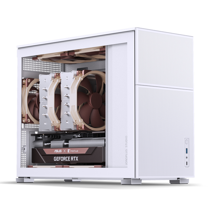 JONSBO D31 M-ATX MESH WHITE thumbnail 2
