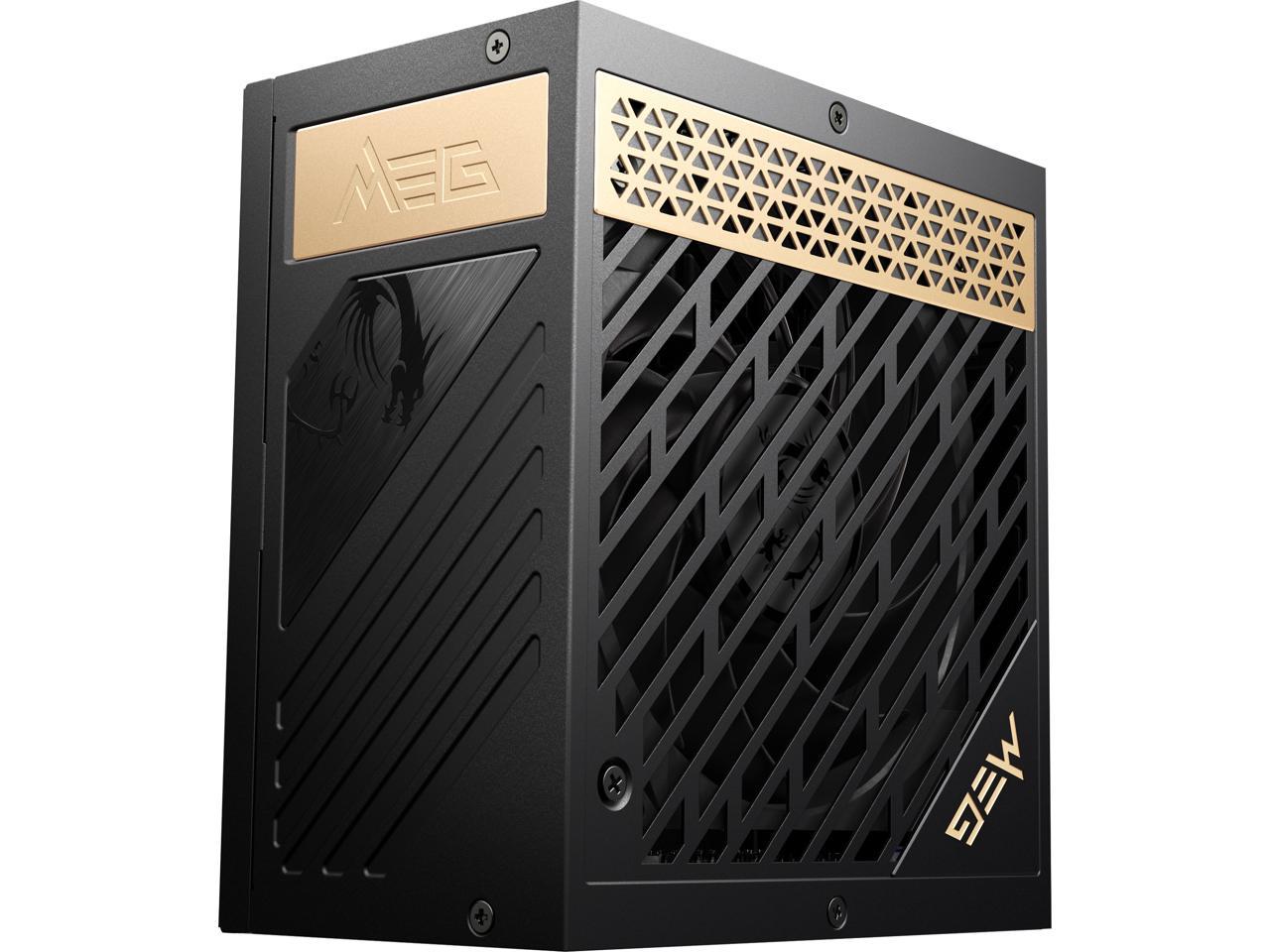 MSI MEG AI1300P 1300W PCIE5 POWER SUPPLY thumbnail 5