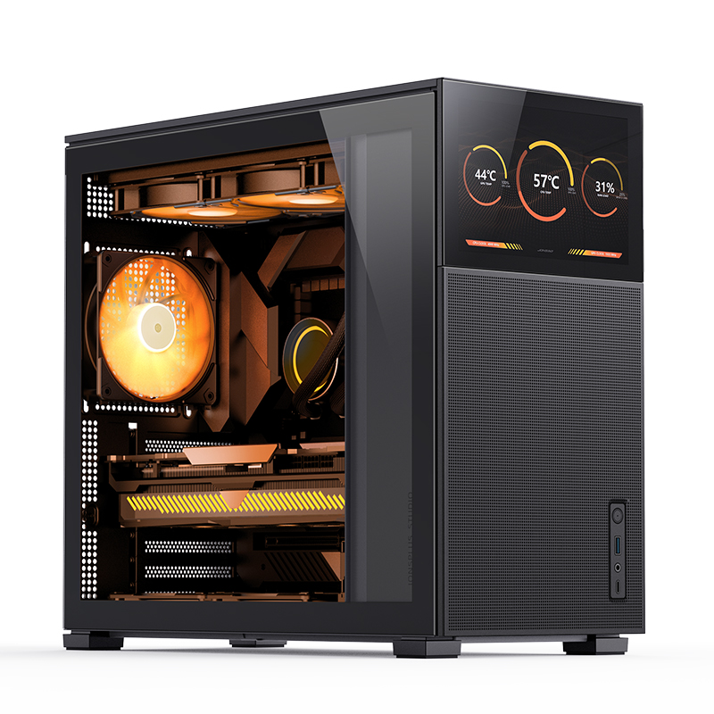 JONSBO D41 ATX MESH + SCREEN VERSION BLACK thumbnail 2