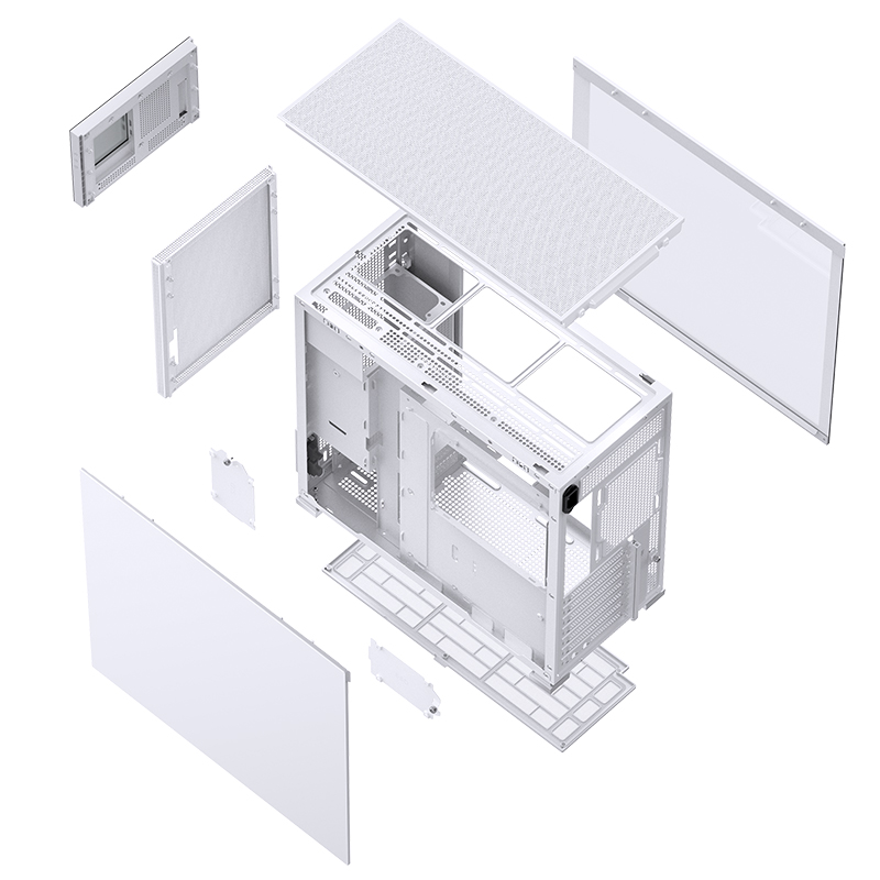 JONSBO D41 ATX MESH + SCREEN VERSION WHITE thumbnail 6