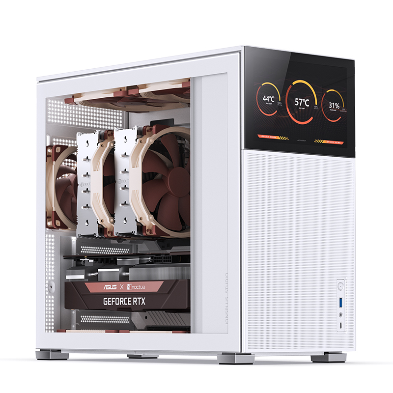 JONSBO D41 ATX MESH + SCREEN VERSION WHITE thumbnail 3