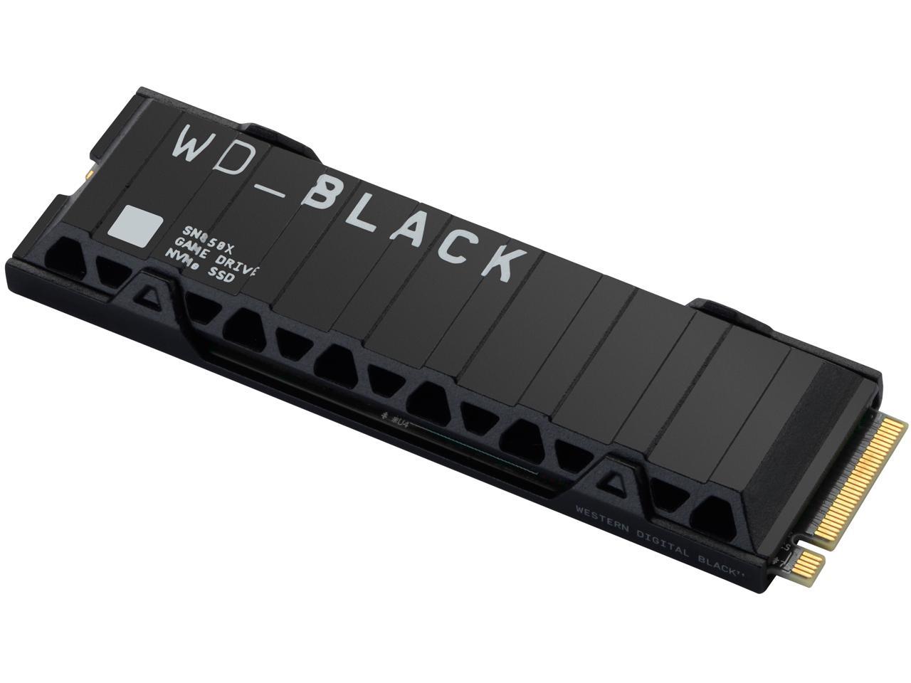 WESTERN DIGITAL BLACK SN850X NVME SSD M.2 1TB W/HEAT SINK thumbnail 10