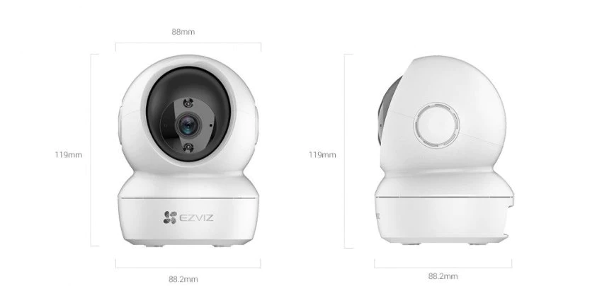 EZVIZ 1/3" PROGRESSIVE SCAN CMOS/ICR01UX W/IR thumbnail 3