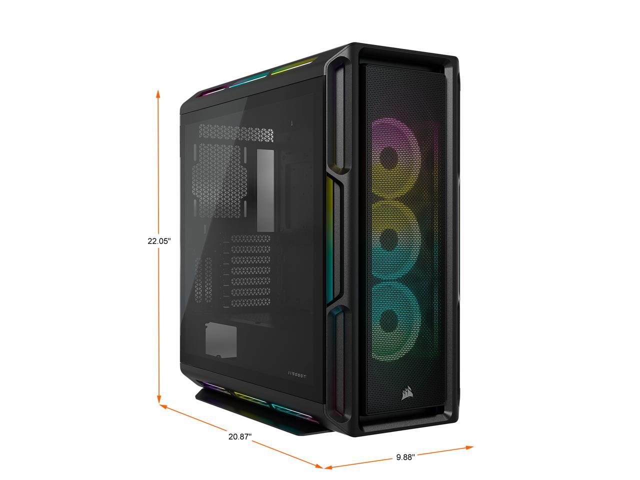 ICUE 5000T RGB TEMPERED GLASS MID-TOWER BLACK