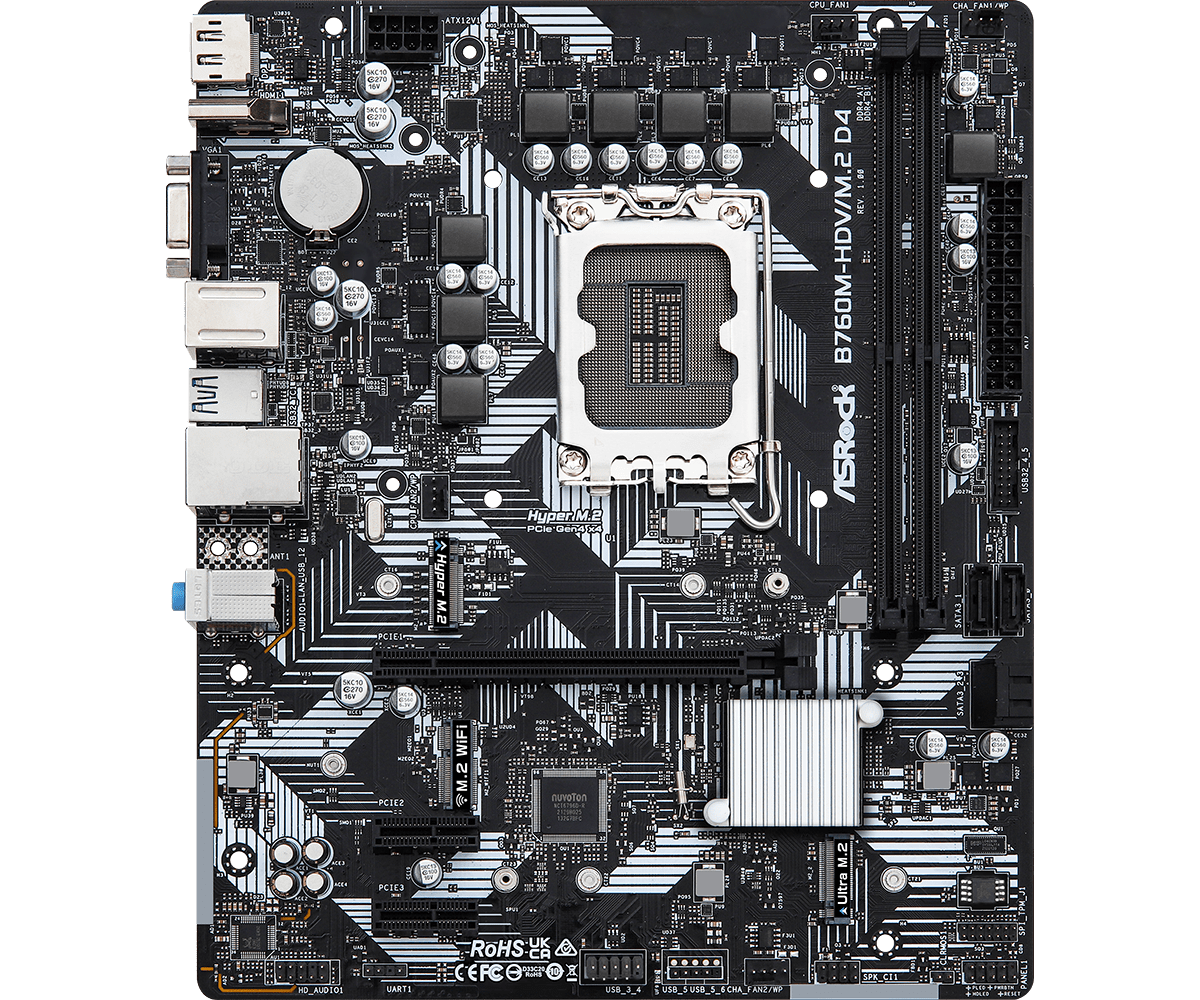 ASROCK B760M-HDV/M.2 D4 thumbnail 3
