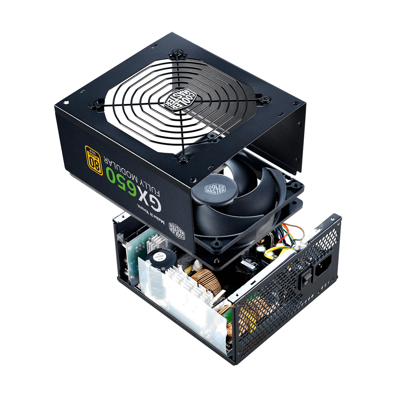COOLER MASTER GX GOLD 全模組 650W 白色 thumbnail 6