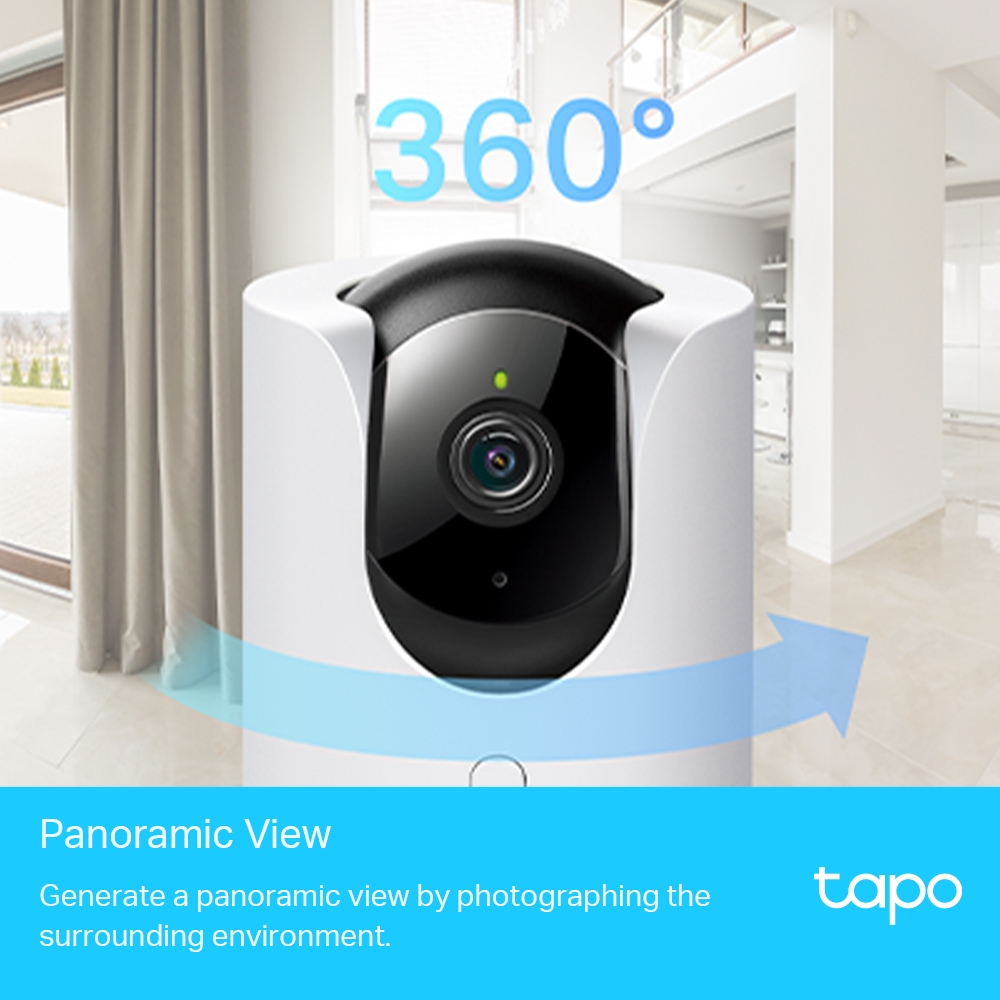 TAPO C225 PAN/TILT AL HOME SECURITY WIFI CAMERA thumbnail 4