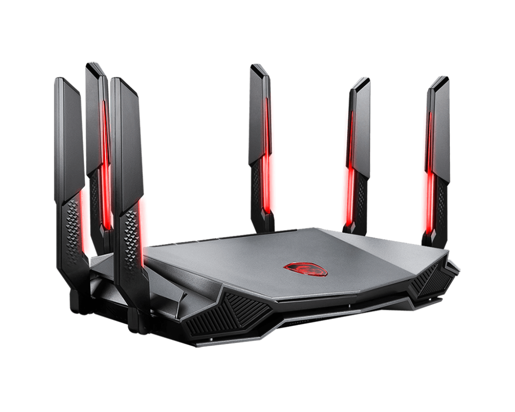 MSI RADIX AXE6600 WIFI 6E TRI-BAND GAMING ROUTER thumbnail 4