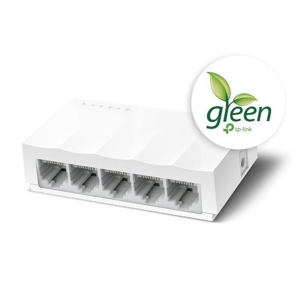 TP-LINK TL-LS1005 5-PORT 10/100Mbps Desktop SWITCH thumbnail 3