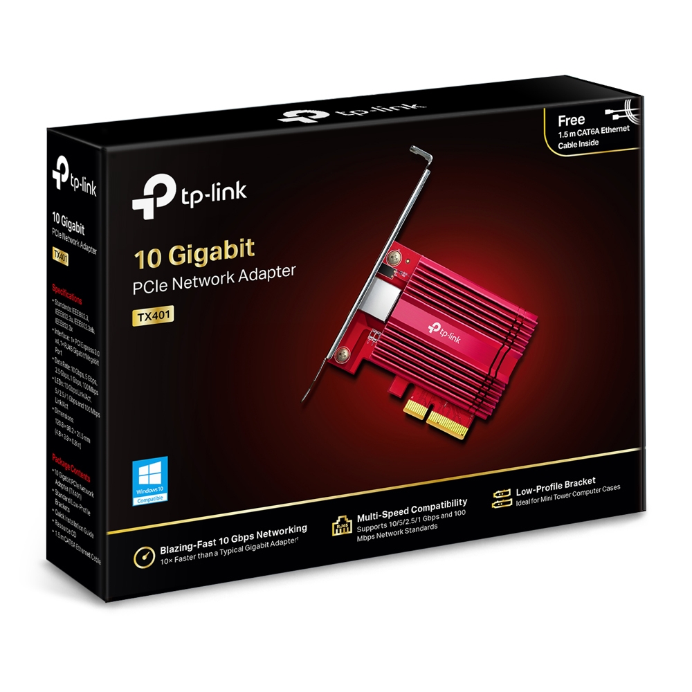 TP-LINK TX401 10G PCIE CARD thumbnail 2