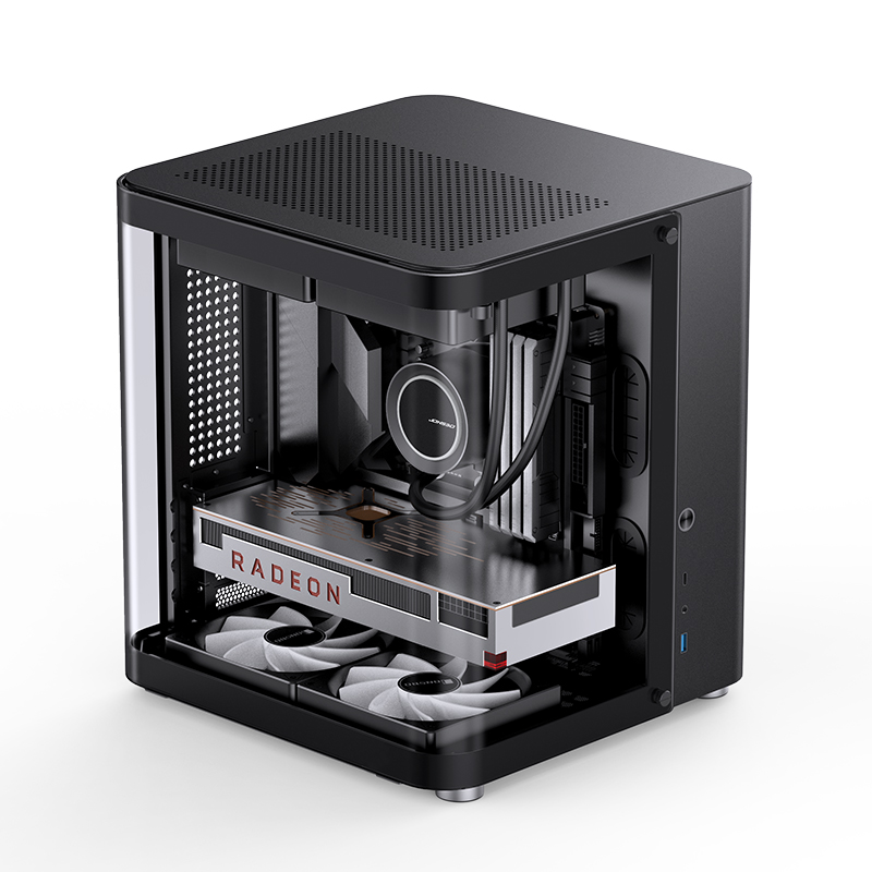 JONSBO TK-1 MATX CASE W/WINDOWS BLACK thumbnail 9