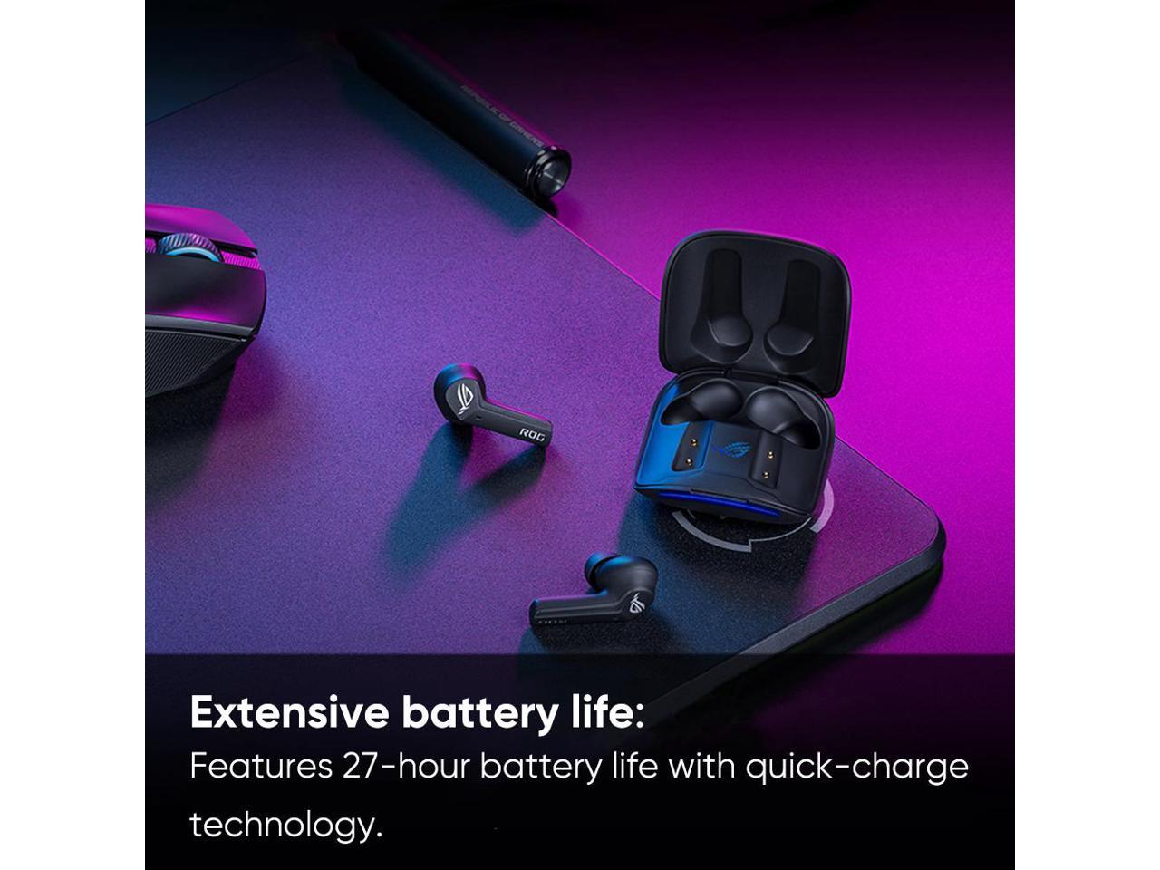 ASUS ROG CETRA TRUE WIRELESS HEADPHONE WHITE thumbnail 2