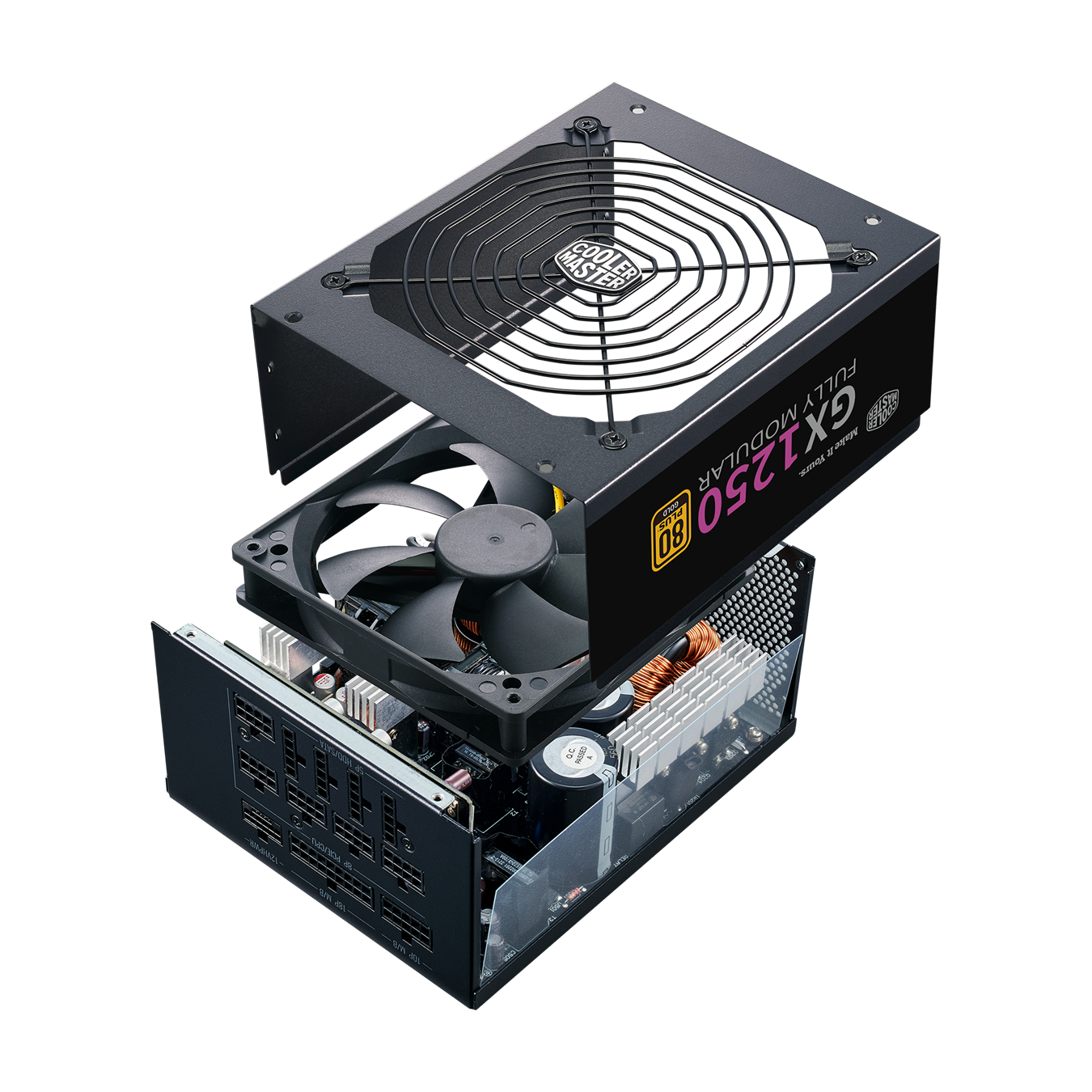 COOLER MASTER GX GOLD FM 1250W ATX3.0 thumbnail 8