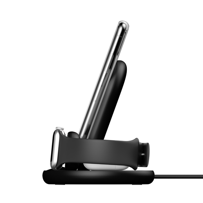 BELKIN APPLE WATCH & PHONE WIRELESS CHARING STAND BK thumbnail 6