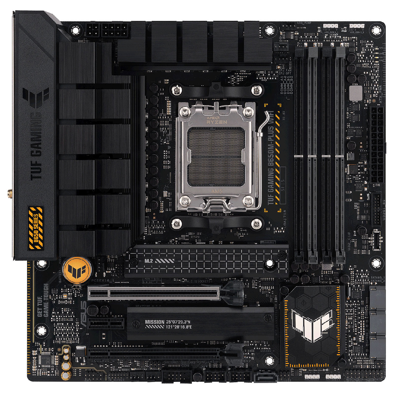 ASUS TUF GAMING B650M-PLUS WIFI (90MB1BF0-M0UAY0) thumbnail 2