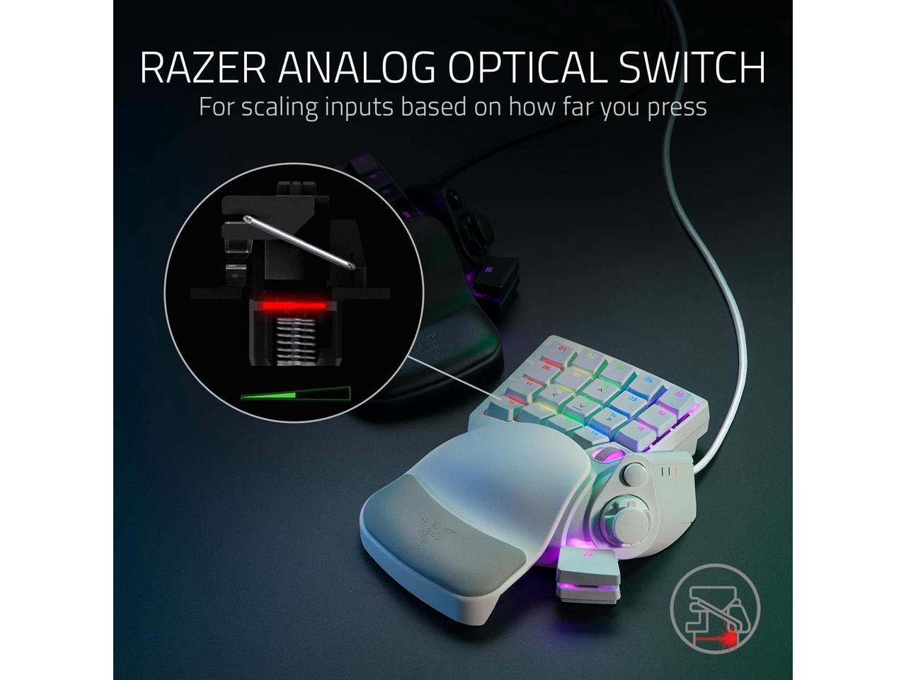 RAZER TARTARUS PRO ANALOG OPTICAL KEYPAD MERCURY thumbnail 5