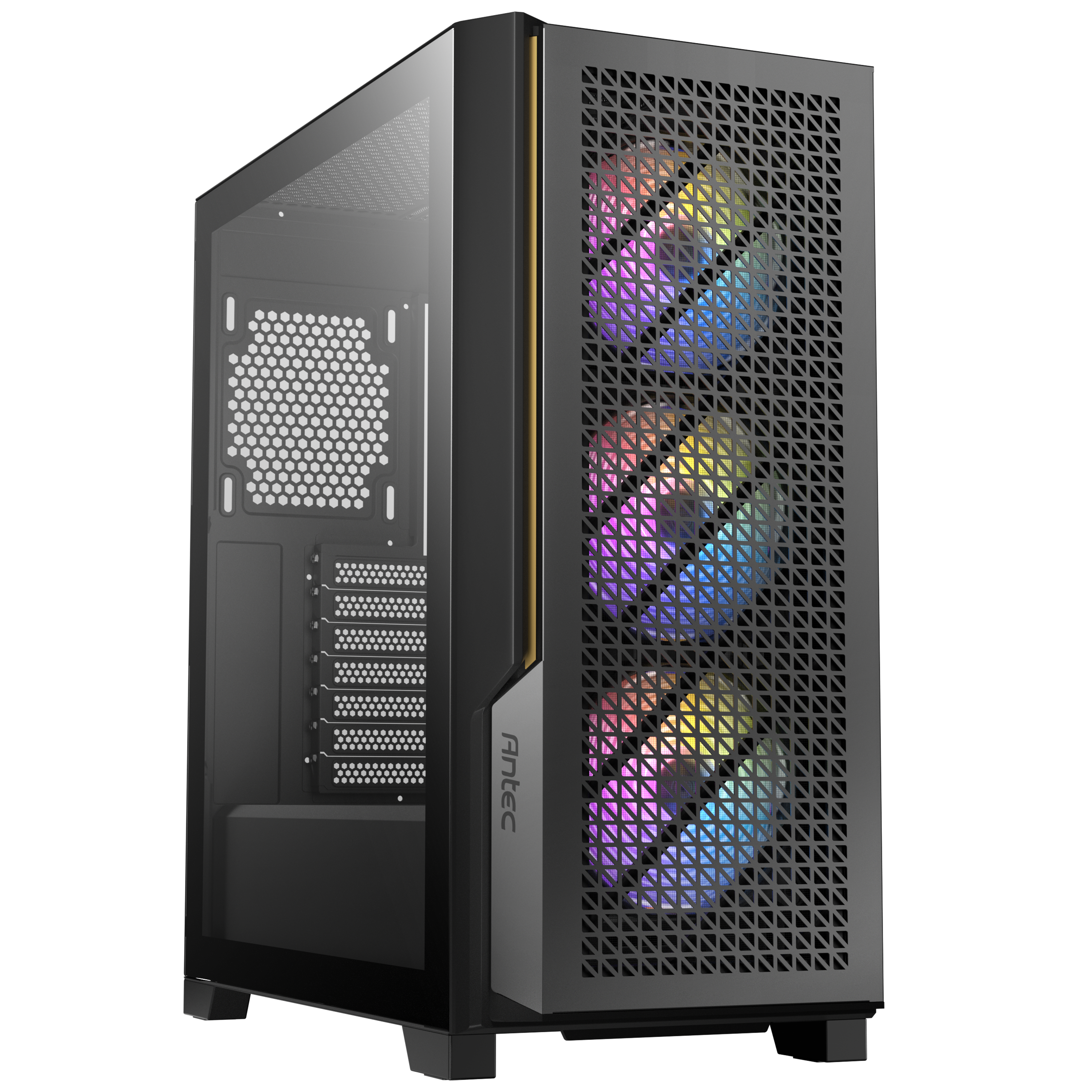 P20C ARGB TEMPERED GLASS CASE