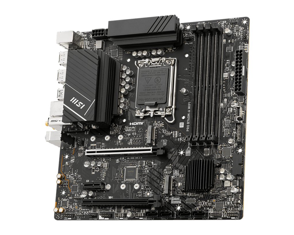 MSI PRO B760M-A WIFI DDR5 thumbnail 2