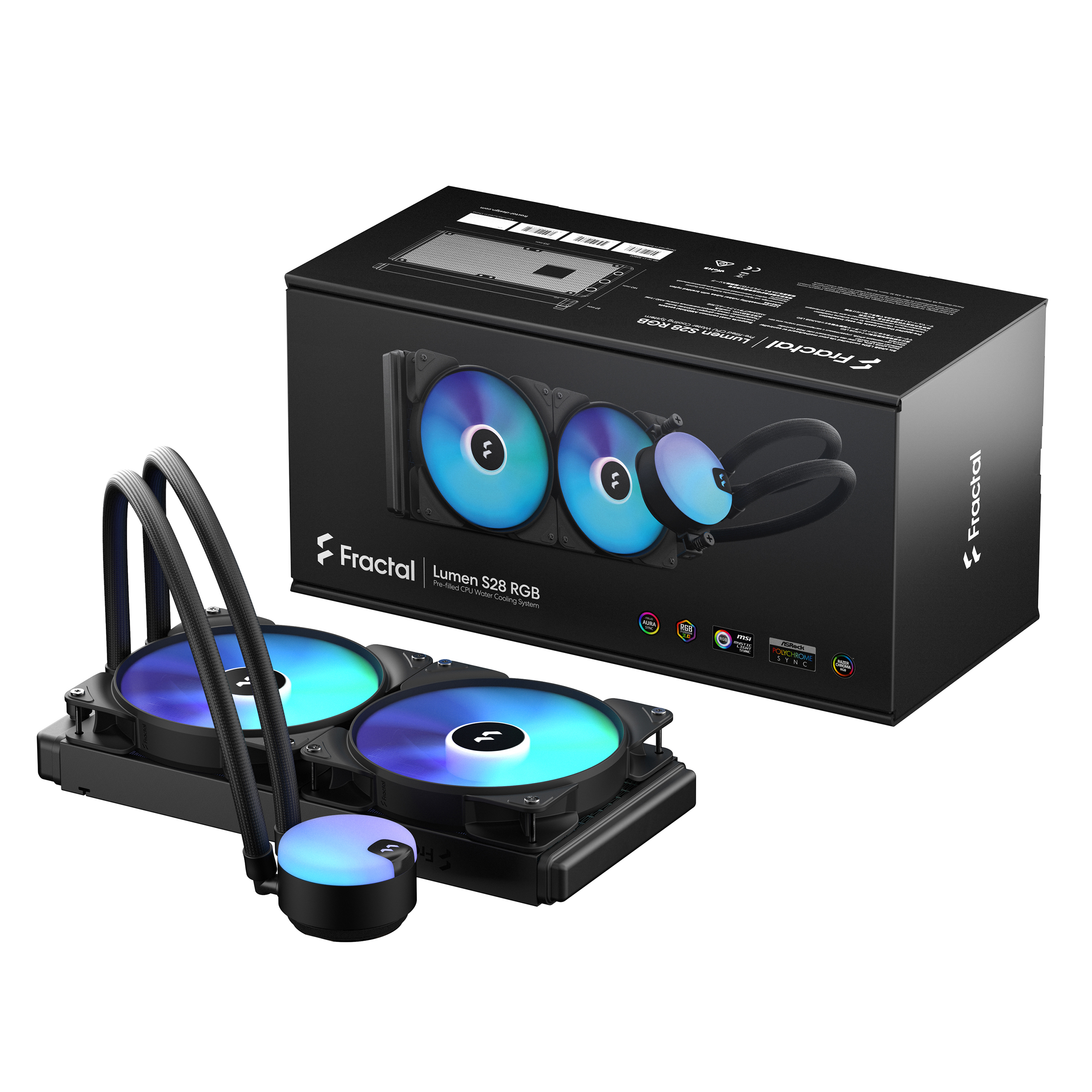 FRACTAL DESIGN LUMEN S28 RGB V2 WATER COOLING UNIT thumbnail 7