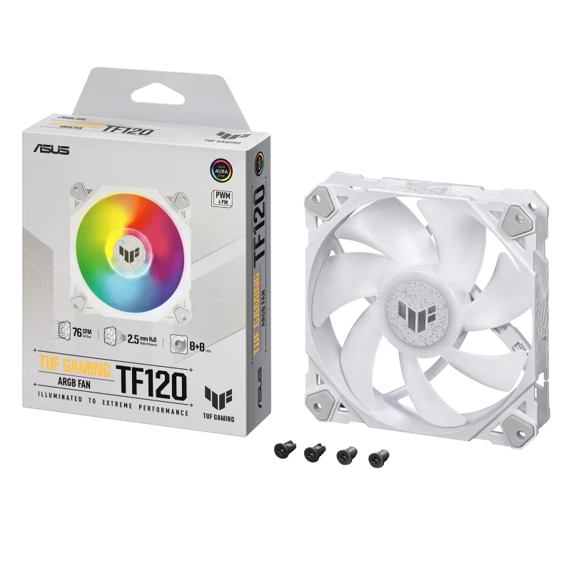 TUF GAMING TF120 WHITE ARGB