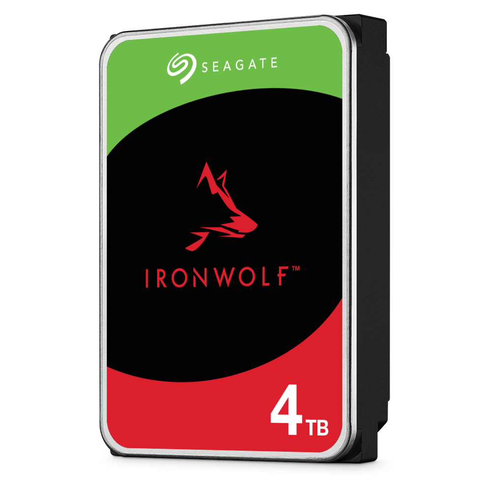 IRONWOLF 4TB 5400RPM 256M SATA 3.5