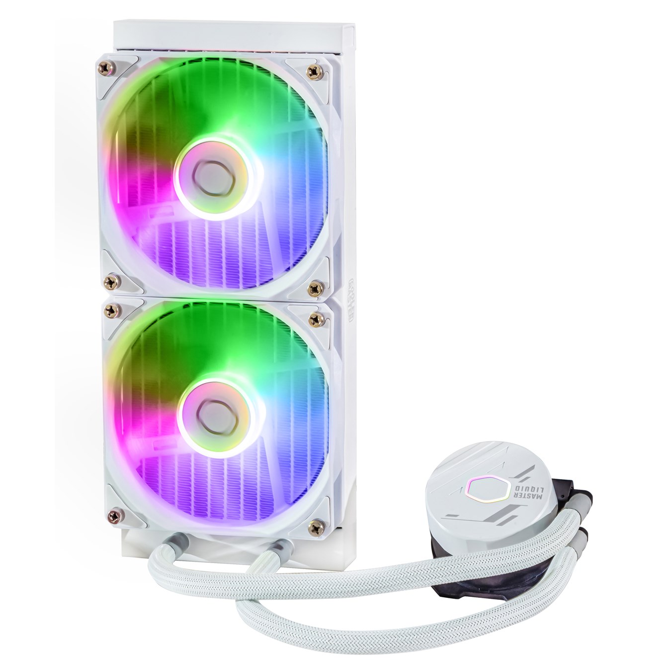 COOLER MASTER MASTER LIQUID 240L CORE ARGB WHITE thumbnail 4