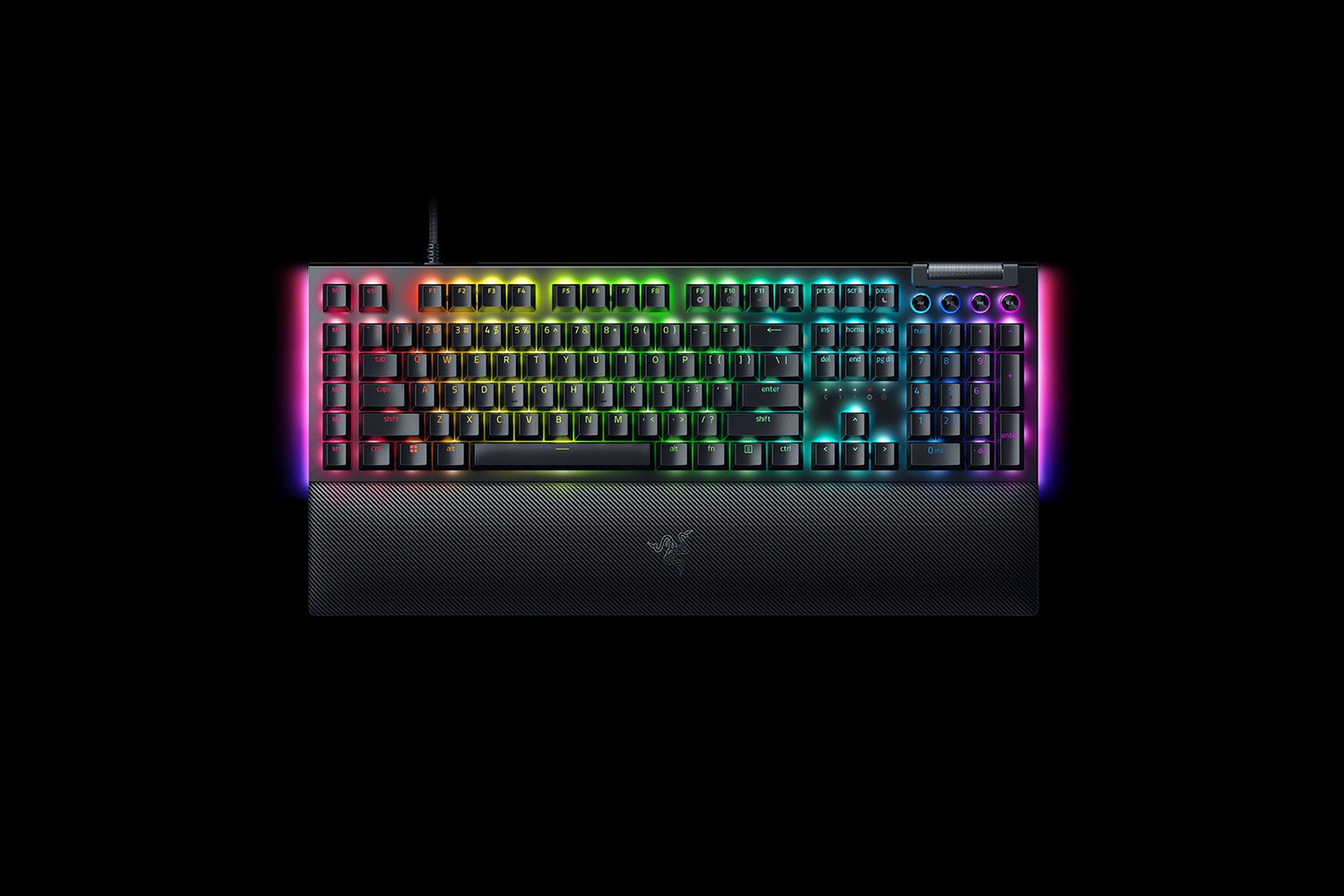 BLACKWIDOW V4 GAMING KEYBOARD GREEN SWITCH thumbnail 4