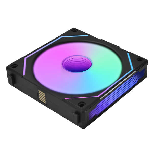 LIAN LI 120MM UNI FAN REVERSE SL INFINITY 120*1 BLACK thumbnail 3