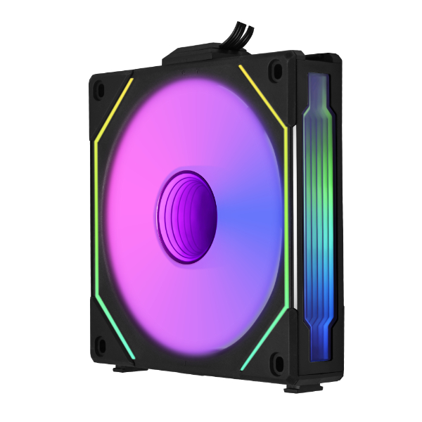 LIAN LI 120MM UNI FAN REVERSE SL INFINITY 120*1 BLACK thumbnail 4