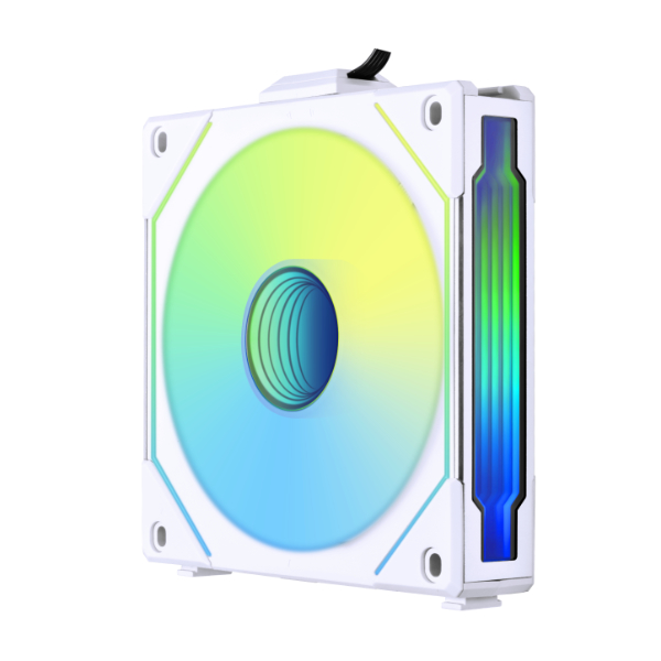 LIAN LI 120MM UNI FAN REVERSE SL INFINITY 120*1 WHITE thumbnail 4