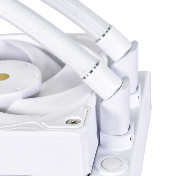 LIAN LI GALAHAD II TRINITY 360 AIO CPU WATER COOLER WHITE thumbnail 6