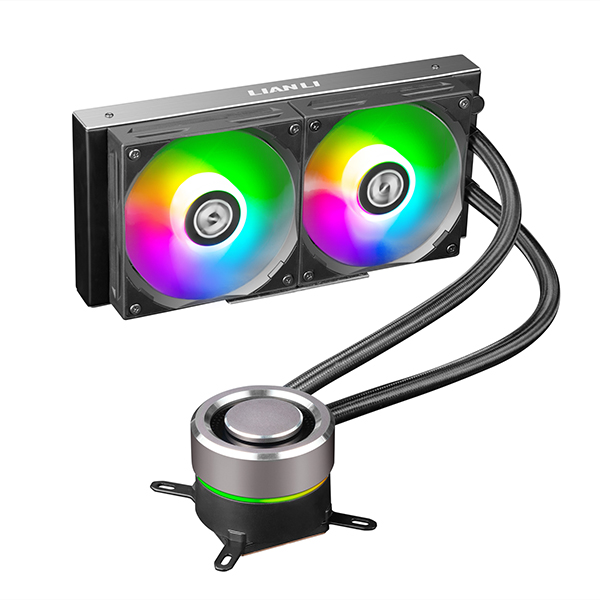 LIAN LI GALAHAD II TRINITY 240 AIO CPU WATER COOLER BLACK thumbnail 2