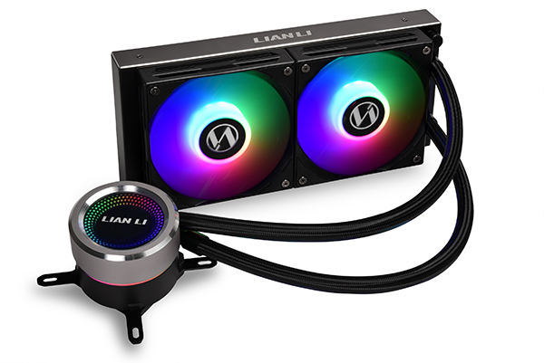 LIAN LI GALAHAD II TRINITY 240 AIO CPU WATER COOLER BLACK thumbnail 3