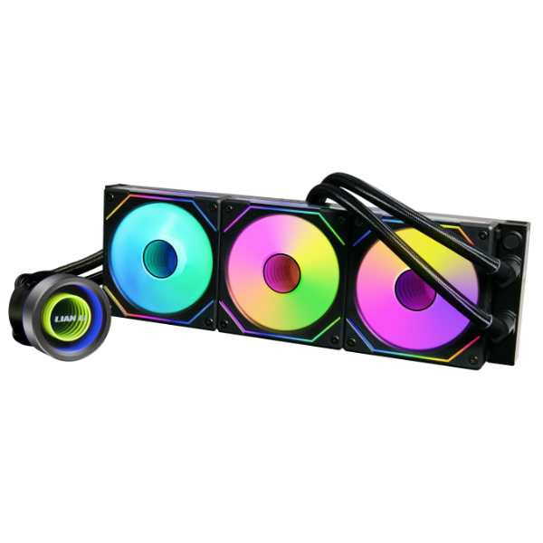 LIAN LI GALAHAD II TRINITY 360 SLINF AIO WATERCOOLER BLACK thumbnail 2