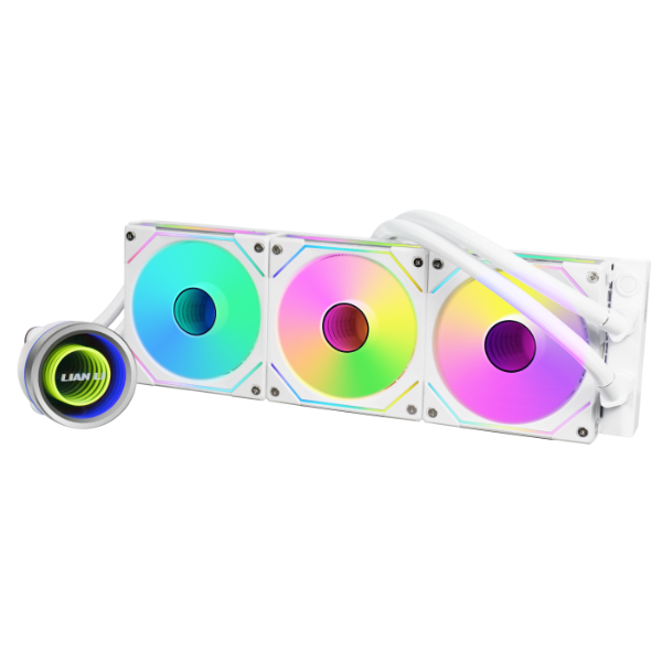 LIAN LI GALAHAD II TRINITY 360 SLINF AIO WATERCOOLER WHITE thumbnail 2
