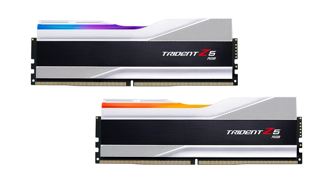 TRIDENT Z5 RGB SILVER 64G(32G*2) DDR5 6400MHZ 1.4V