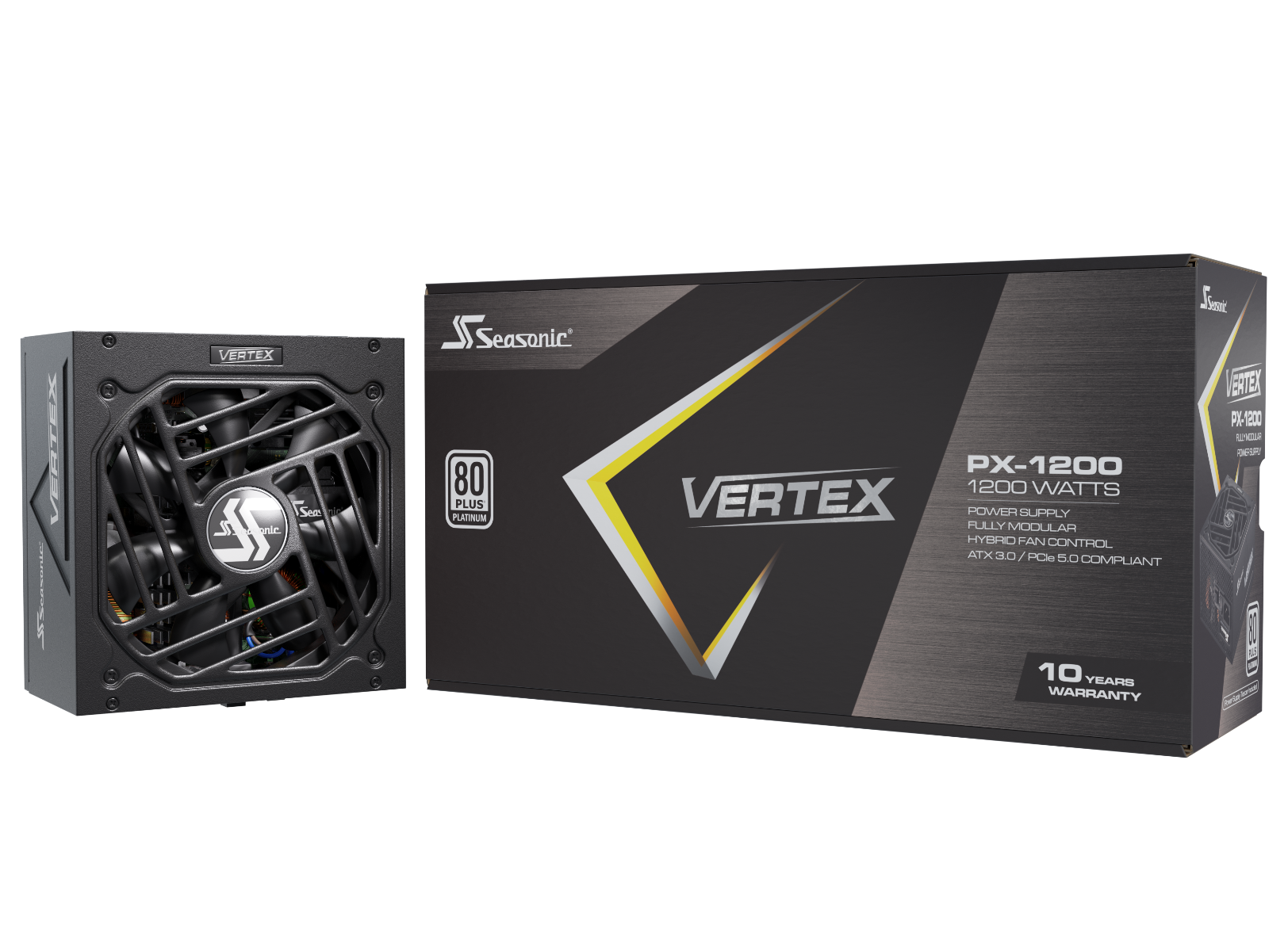 SEASONIC VERTEX 80PLUS PLATINUM PX1200 1200W PSU thumbnail 2