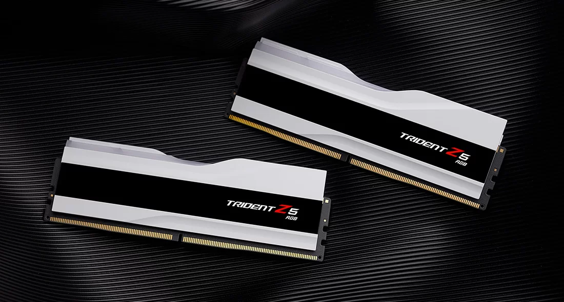 G-SKILL TRIDENT Z5 RGB WHITE 32G(16G*2) DDR5 6000MHZ 1.35V thumbnail 4