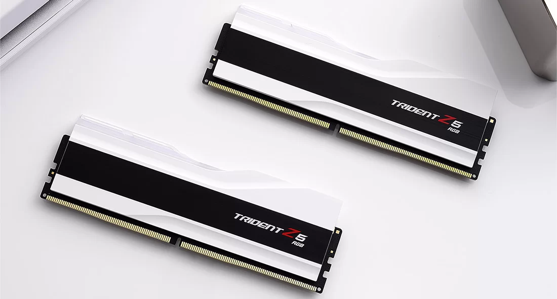 G-SKILL TRIDENT Z5 RGB WHITE 32G(16G*2) DDR5 6000MHZ 1.35V thumbnail 5