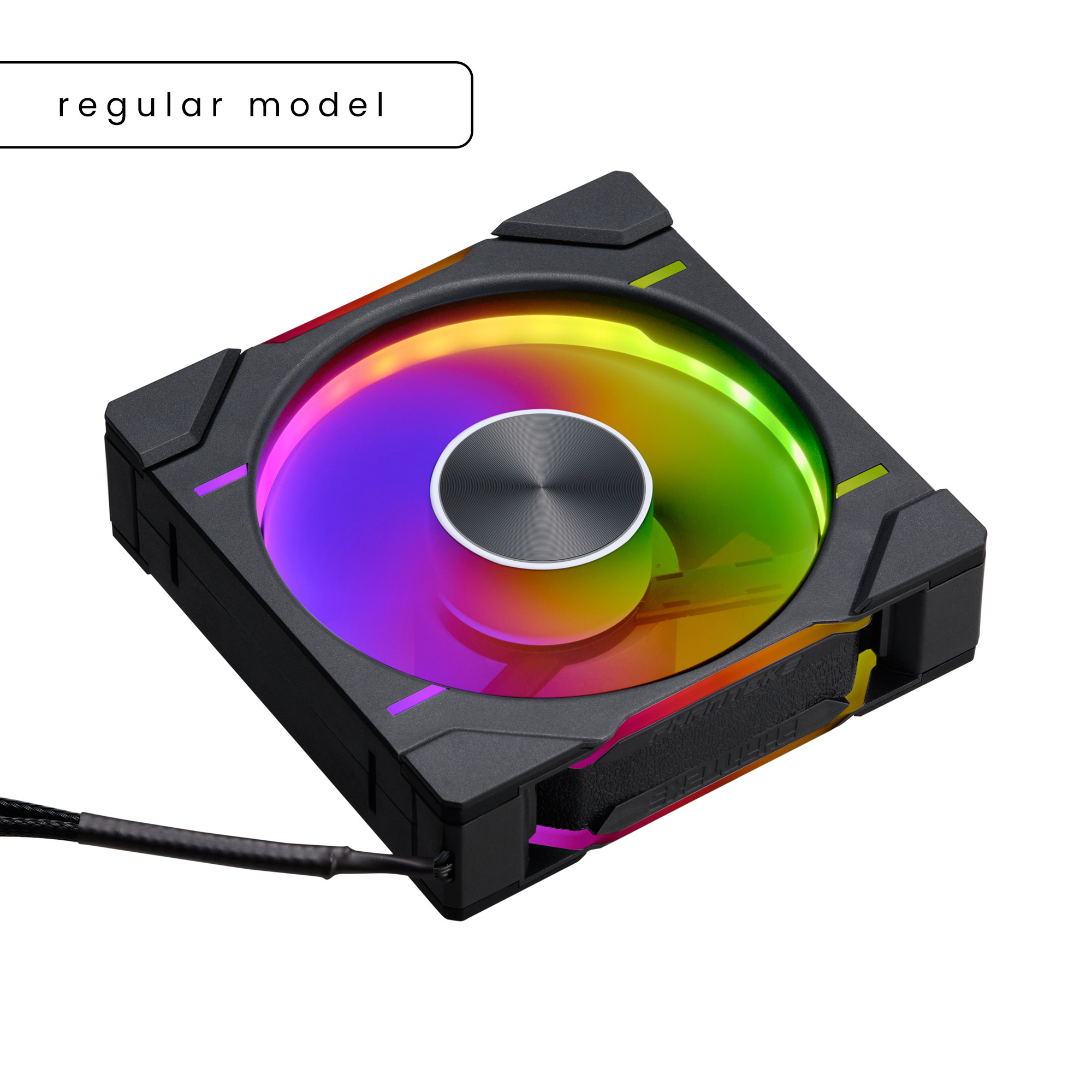 PHANTEKS D30 120MM PWM FAN REGULAR DRGB BLACK (1-PACK) thumbnail 5